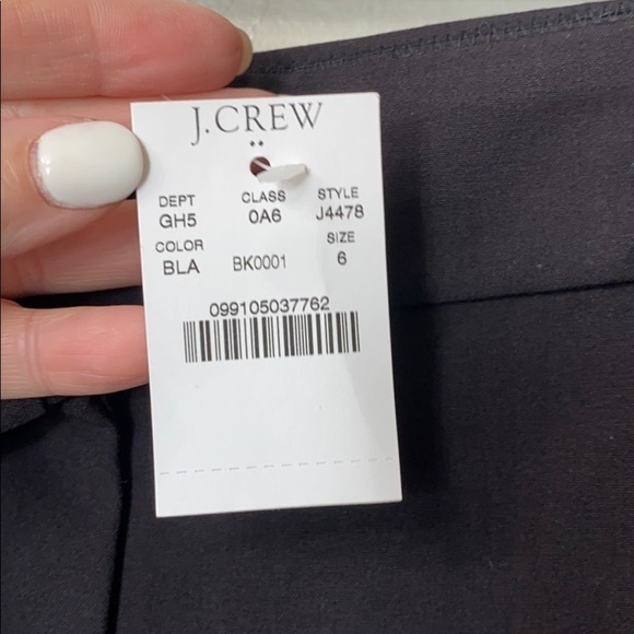 J.Crew Factory Mercantile black pants size 6.NWT - Picture 6 of 10